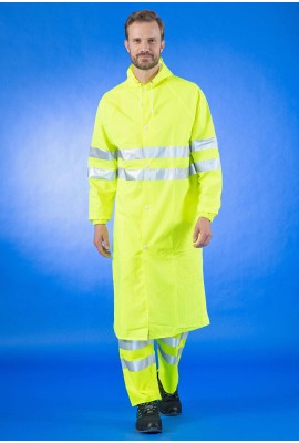 Pantalon de pluie haute visibilité jaune ou orange sonomix DMD