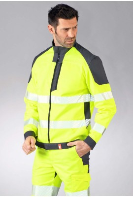 Vêtements de travail en jaune fluorescent – Produits à haute visibilité